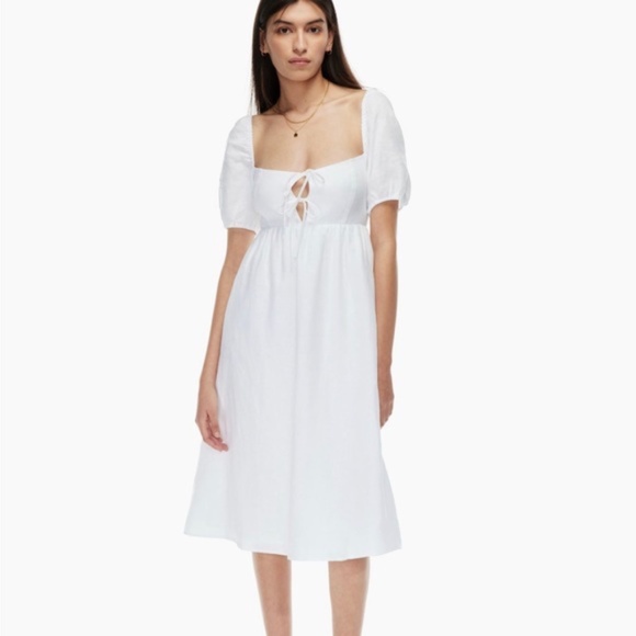 Wilfred Rowena Linen Dress 00 - Picture 1 of 6